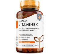 Vitamine C 1000mg,180 Comprimés Vegan - Contribue À Réduire La Fatigue, Au Fonctionnement Normal Du Système Immunitaire