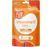 Vitamine C 1000mg | Anti-Fatigue & Immunité | 30 Gélules Vegan | Haute Dose | Format Poche | Idéal Voyage, Travail ou Cadeau | Fabriqué en France