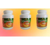 Vitamine C 1000mg Haute Dose - 180 Gélules - Cure 6 mois - Soutien Système Immunitaire & Réduction de la Fatigue - Puissant Antioxydant - Formule Pure & Vegan