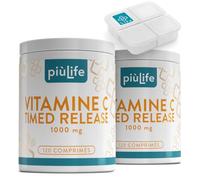 Vitamine C 1000mg Libération Prolongée, PiùLife - 240 Comprimés