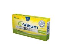 Vitamine C à libération prolongée C-Vitum Long Active Oleofarm (30 gélules)
