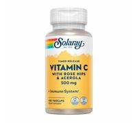 Vitamine C Avec Des Églantiers Et De L'Acerola 100 Caps 500 Mg