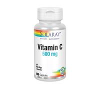 Vitamine C Avec Églantier Et Acerola 500 Mg 100 Caps Par Solaray