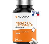 Novoma Vitamine C liposomale 1000 mg – 90 gélules végétales – Quali®-C