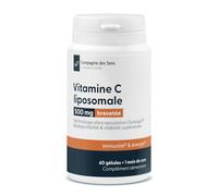 Vitamine C liposomale DuraLipo™ 500 mg - Biodisponibilité supérieure - Libération prolongée