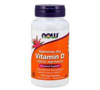 Vitamine D 1000 UI 120 Gélules Végétales Par Now Foods