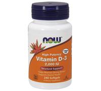 Vitamine D-3, 2000 UI - 240 softgels