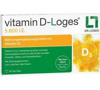 Vitamine D-Loges 5.600 U.I. dépôt hebdomadaire à croquer 30 pces