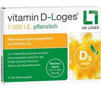 Vitamine D-Loges 7.000 U.I. végétale dépôt hebdomadaire 60 pces