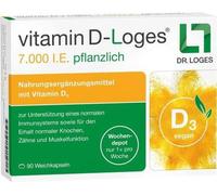 Vitamine D-Loges 7.000 U.I. végétale dépôt hebdomadaire 90 pcs