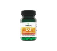Vitamine D3 1 000 UI (25 µg) - 60 gélules Swanson Health Products