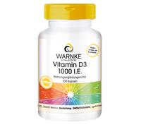 Vitamine D3 1000 UI. - 100 gélules, 25 μg de cholécalciférol | Avertissez les...