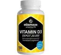 Vitamine D3 20.000 U.I. à haute dose en comprimés 180 pcs