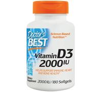 Vitamine D3 2000 Iu 180 Gélules Molles