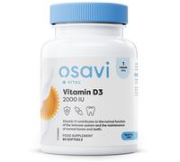 Vitamine D3, 2000IU - 60 softgels