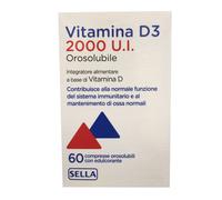 Vitamine D3 2000Ui Buccale SELLA 60 Comprimés