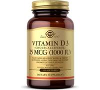 Vitamine D3 25 mcg (1000 UI) 100 capsules molles Solgar