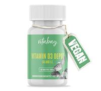 Vitamine D3 Depot 50.000 I.E. - Un seul comprimé végétalien / 50 jours