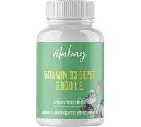 Vitamine D3 Depot 5000 I.E. Cholécalciférol en comprimés 120 pcs