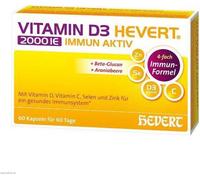 Vitamine D3 Hevert 2000 I.U. Immun Aktiv Capsules 60 St