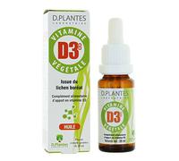 Vitamine D3++ huile végétale 20ml D.Plantes