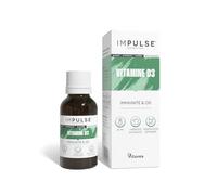 Vitamine D3 - Immunité, Ossature et Muscules - Complément alimentaire Bien-Être et Performance - 20 ml - Fabriqué en France - IMPULSE NUTRITION