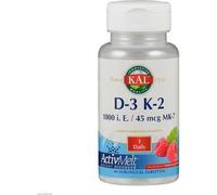 Vitamine D3 K2 1000 U.I./45 μg Activmelt Kal Lut. 60 pcs