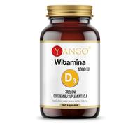 Vitamine D3 YANGO, 4000 UI, 100 mcg (365 gélules)