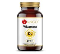 Vitamine D3 YANGO, 4000 UI, 100 mcg (90 gélules)