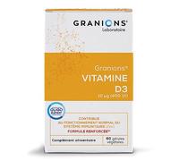 Laboratoire des Granions – Vitamine D3 végétale 10 µg – 60 gélules