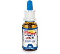 Vitamine Déca Huile D3+K2+A+E.Dr.Jacob's Gouttes à appliquer. 20 ml