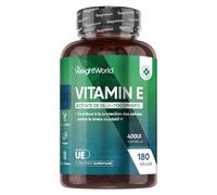 Vitamine E 400 UI, 1 Gélule tous les 2 Jours, 180 Gélules Vegan pour 1 An- Acetate de Dl Alpha Tocopheryl - Selon EFSA, la vitamine E contribue à la protection des cellules contre le stress oxydatif