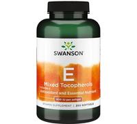 Vitamine E 400 UI 250 capsules molles Tocophérols mélangés Swanson Health Products