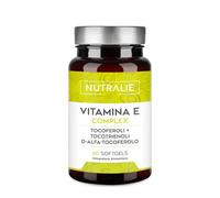 Vitamine E - Antioxydant - Tocophérols et Tocotriénols - Protège les Cellules contre le Stress Oxydatif - 60 Gélules Vitamin E Complex Nutralie