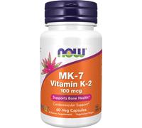 Vitamine K-2 MK-7 100 mcg 60 gélules végétales Now Foods