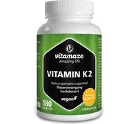 Vitamine K2 200 μg hautement dosée comprimés végétaliens 180 pc