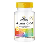 Vitamine K2 + D3 200µg / 1000 I.U. - 100 capsules OleoCaps de notre fabrication - Original K2VITAL® 99,7% all-trans K2 MK-7 - fortement dosé | Warnke Vitalstoffe - Qualité des pharmacies allemandes