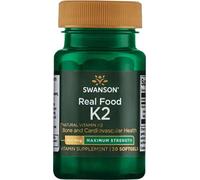Vitamine K2- MK-7 200 mcg 30 capsules molles Real Food Swanson Health Products