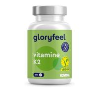 Vitamine K2 MK7, 200 Comprimés, 200µg par Comprimé Hautement Dosé, Premium Menaquinone 99.7+% All Trans MK7 (K2VITAL®), Vit K2 Supplément pour les Articulations et Cartilages*, Sans Additifs