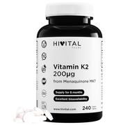 Vitamine K2 MK7 200 mcg. 240 comprimés véganes pour 8 mois.