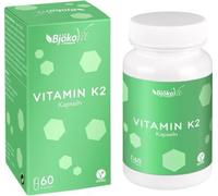 Vitamine K2 Mk7 all-Trans gélules végétaliennes 60 pc