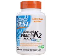 Vitamine K2 MK7 naturelle avec MenaQ7, 100mcg - 60 vcaps