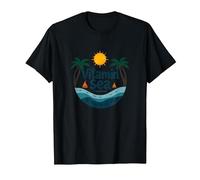 Vitamine mer requise : Vacances à la Plage Tropicale T-Shirt, Homme, Noir, 3XL