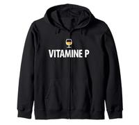 Vitamine P Humour Pastis Drôle Apéro Soleil et Détente Sweat à Capuche