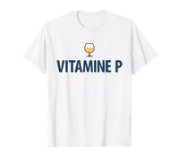 Vitamine P Humour Pastis Drôle Apéro Soleil et Détente T-Shirt