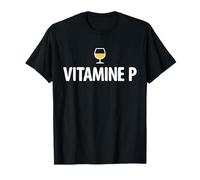Vitamine P Humour Pastis Drôle Apéro Soleil et Détente T-Shirt