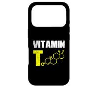 Vitamine T Testosteron Bodybuilding Gym Fitness Trainer Testo Coque pour iPhone 17 Pro