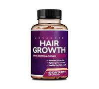 Vitamines de croissance des cheveux pour les femmes , repoussez naturellement les cheveux, la peau et les ongles plus forts et plus sains
