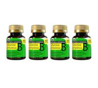 Vitamines du complexe B 1600 comprimés, 1 par jour | Convient aux végétariens | Fatigue | Système immunitaire | Énergie | Beauté des cheveux et de la peau