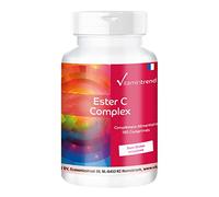 Vitamintrend Ester C Complexe, 180 comprimés, vitamine C tamponnée, complément alimentaire végan, fabriqué en Allemagne